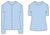T8 Corporate Ladies Twin Set Knitwear (Ice Blue) - RRP $129