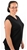 T8 Corporate Ladies Slim Fit V-Neck Vest (Black) - RRP $79