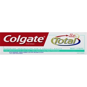 72 x Colgate 160G Toothpaste Total Mint 
