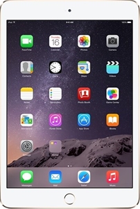 Apple iPad Mini 3 White with Wi-Fi + 4G 