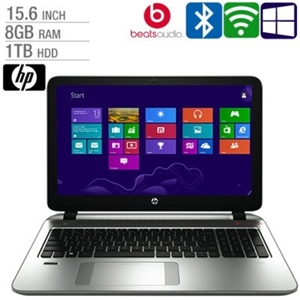 15.6'' HP Envy 15-k232TX HD Laptop - Sil