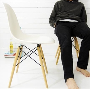 Replica Eames White DSW Chair - Modern C